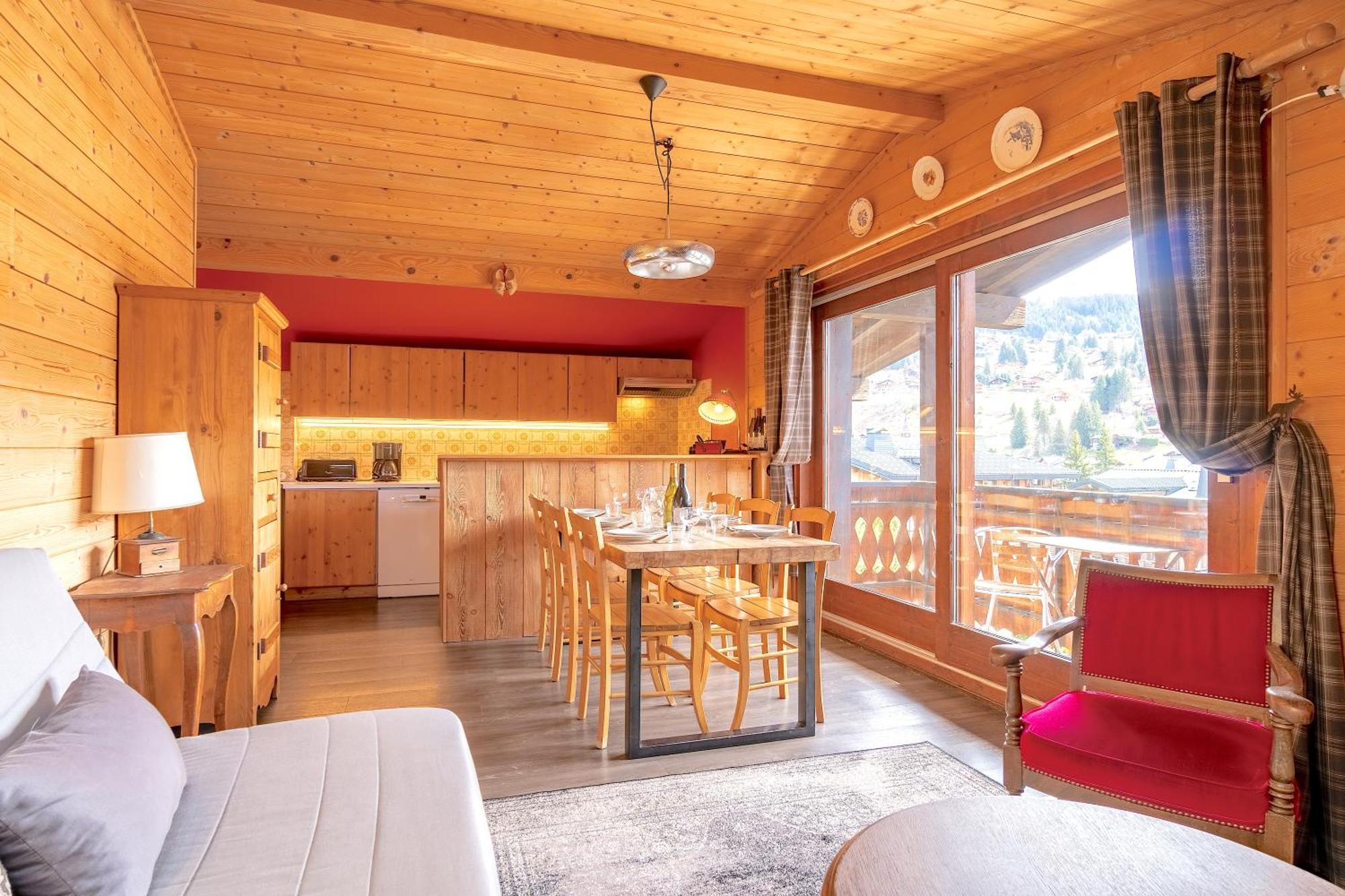 Apartament Six-Deniers Les Gets Zewnętrze zdjęcie